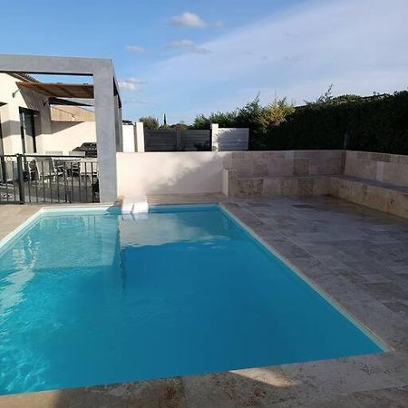 Charmant Studio Avec Piscine Villemoustaussou Экстерьер фото